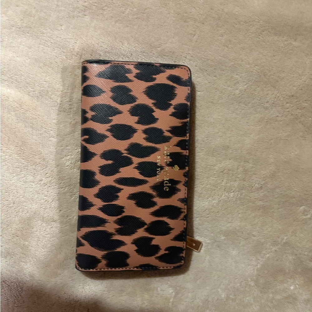 Kate Spade Leopard Print Wallet